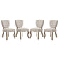 Modway Array Dining Side Chair Set of 4 | Dining Chairs | Modishstore