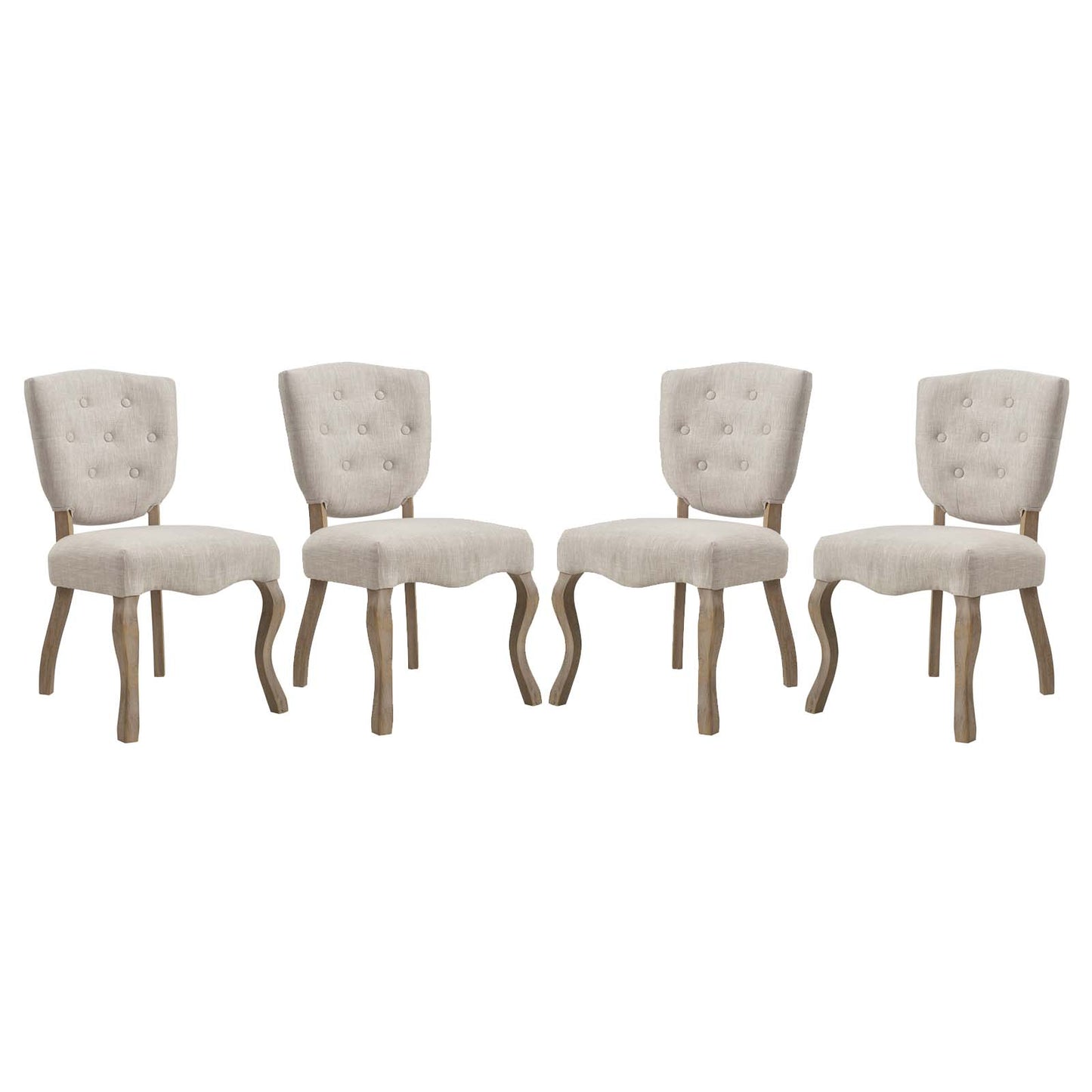 Modway Array Dining Side Chair Set of 4 | Dining Chairs | Modishstore