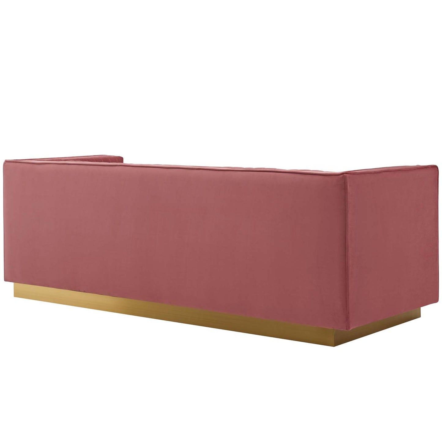 Modway Sanguine Vertical Channel Tufted Performance Velvet Sofa - EEI-3405 | Sofas | Modishstore - 15