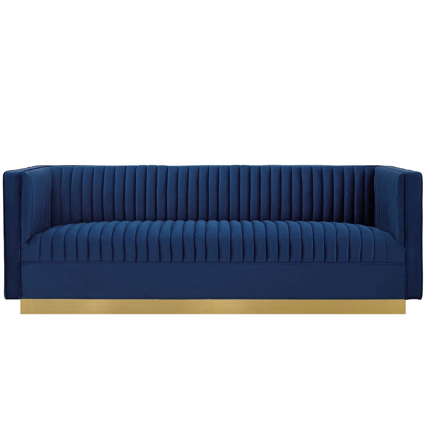 Modway Sanguine Vertical Channel Tufted Performance Velvet Sofa - EEI-3405 | Sofas | Modishstore - 9