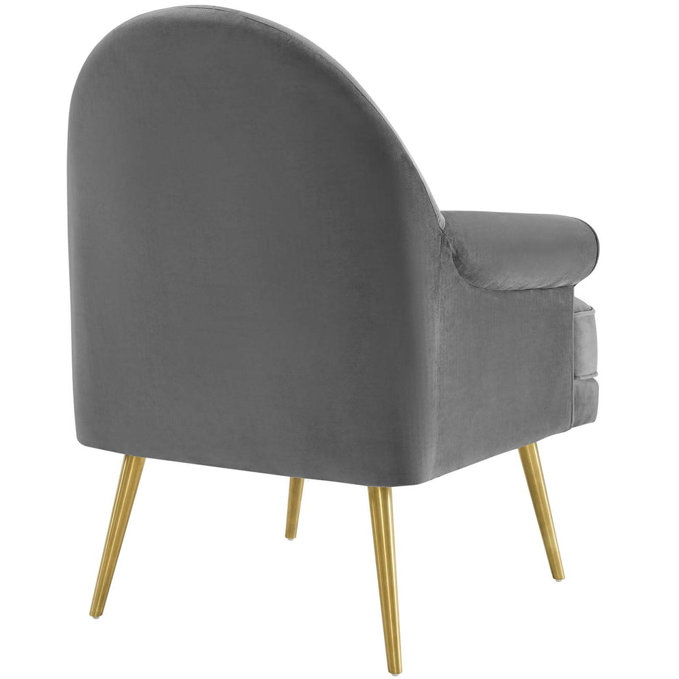 Modway Revive Tufted Button Accent Performance Velvet Armchair - EEI-3412 | Armchairs | Modishstore - 6