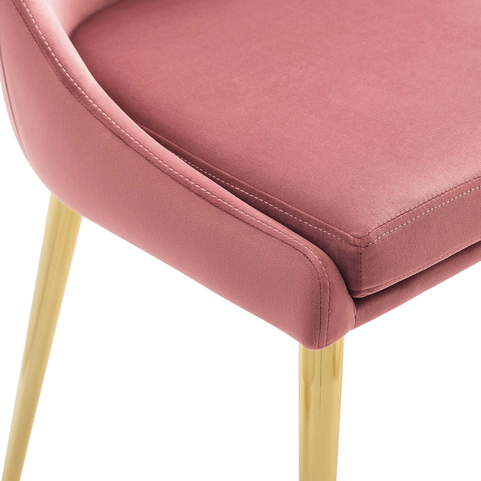Modway Viscount Accent Performance Velvet Dining Chair - EEI-3416 | Dining Chairs | Modishstore - 33