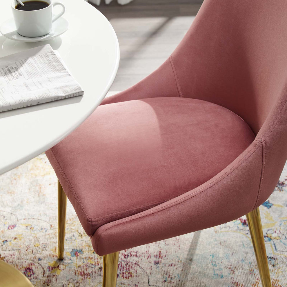 Modway Viscount Accent Performance Velvet Dining Chair - EEI-3416 | Dining Chairs | Modishstore - 56