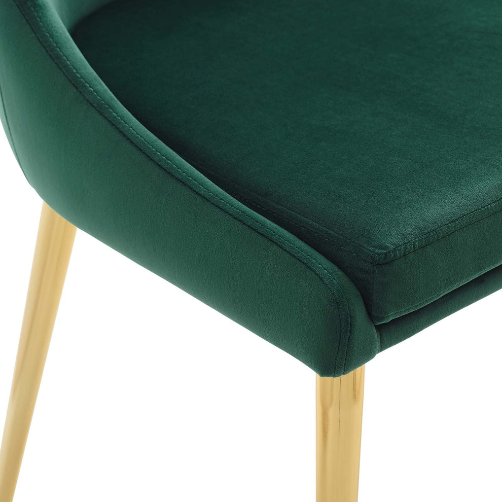 Modway Viscount Accent Performance Velvet Dining Chair - EEI-3416 | Dining Chairs | Modishstore - 34