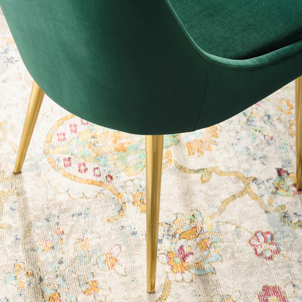 Modway Viscount Accent Performance Velvet Dining Chair - EEI-3416 | Dining Chairs | Modishstore - 28