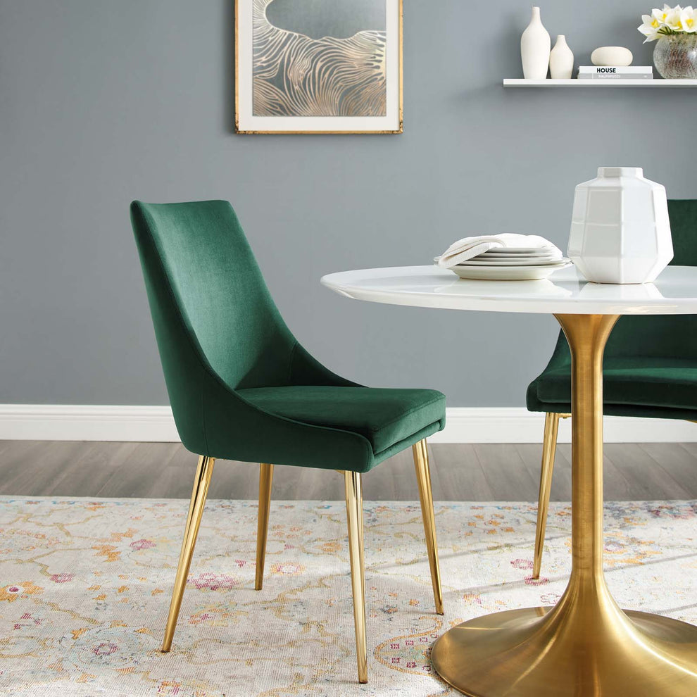 Modway Viscount Accent Performance Velvet Dining Chair - EEI-3416 | Dining Chairs | Modishstore - 29