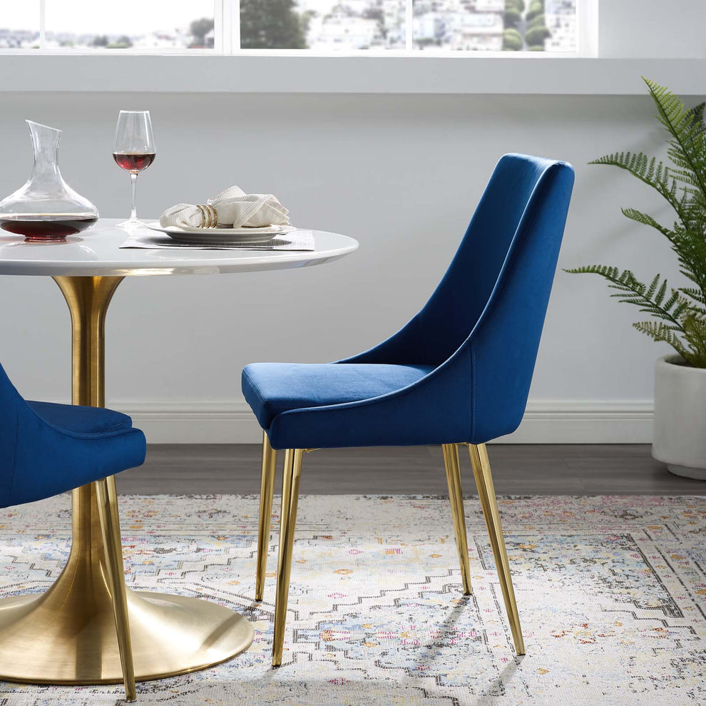 Modway Viscount Accent Performance Velvet Dining Chair - EEI-3416 | Dining Chairs | Modishstore - 12