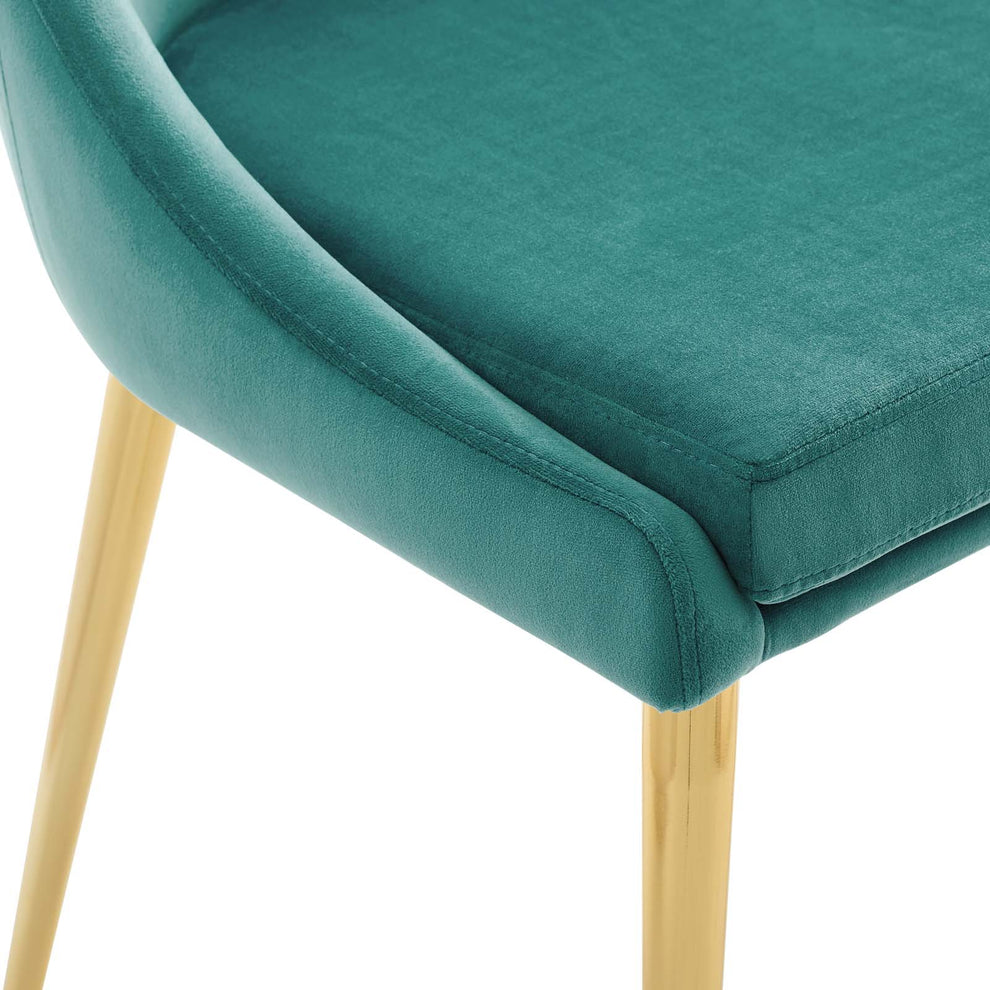 Modway Viscount Accent Performance Velvet Dining Chair - EEI-3416 | Dining Chairs | Modishstore - 35