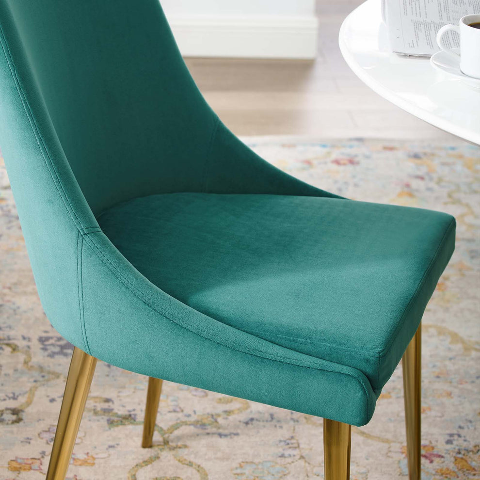 Modway Viscount Accent Performance Velvet Dining Chair - EEI-3416 | Dining Chairs | Modishstore - 30