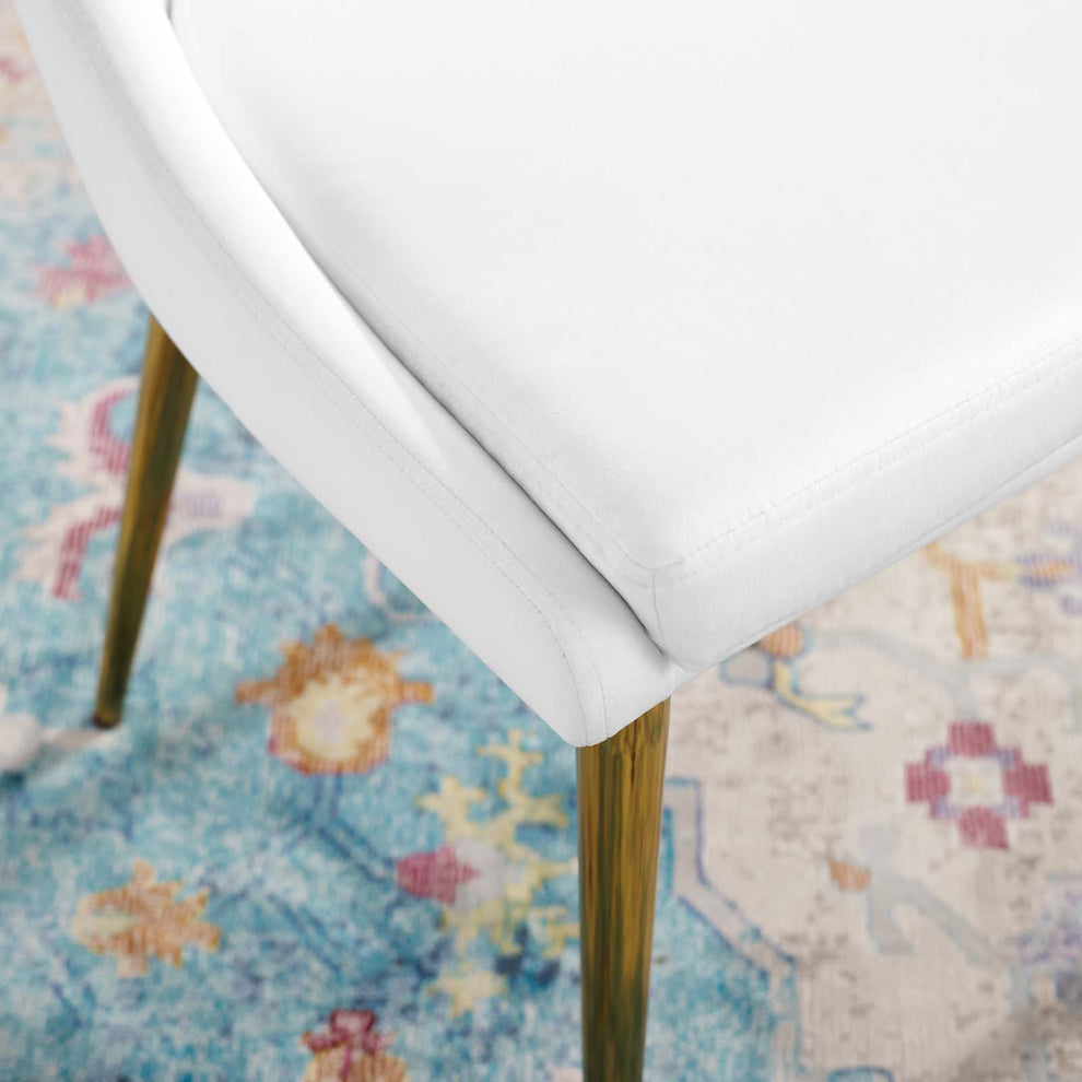 Modway Viscount Accent Performance Velvet Dining Chair - EEI-3416 | Dining Chairs | Modishstore - 55
