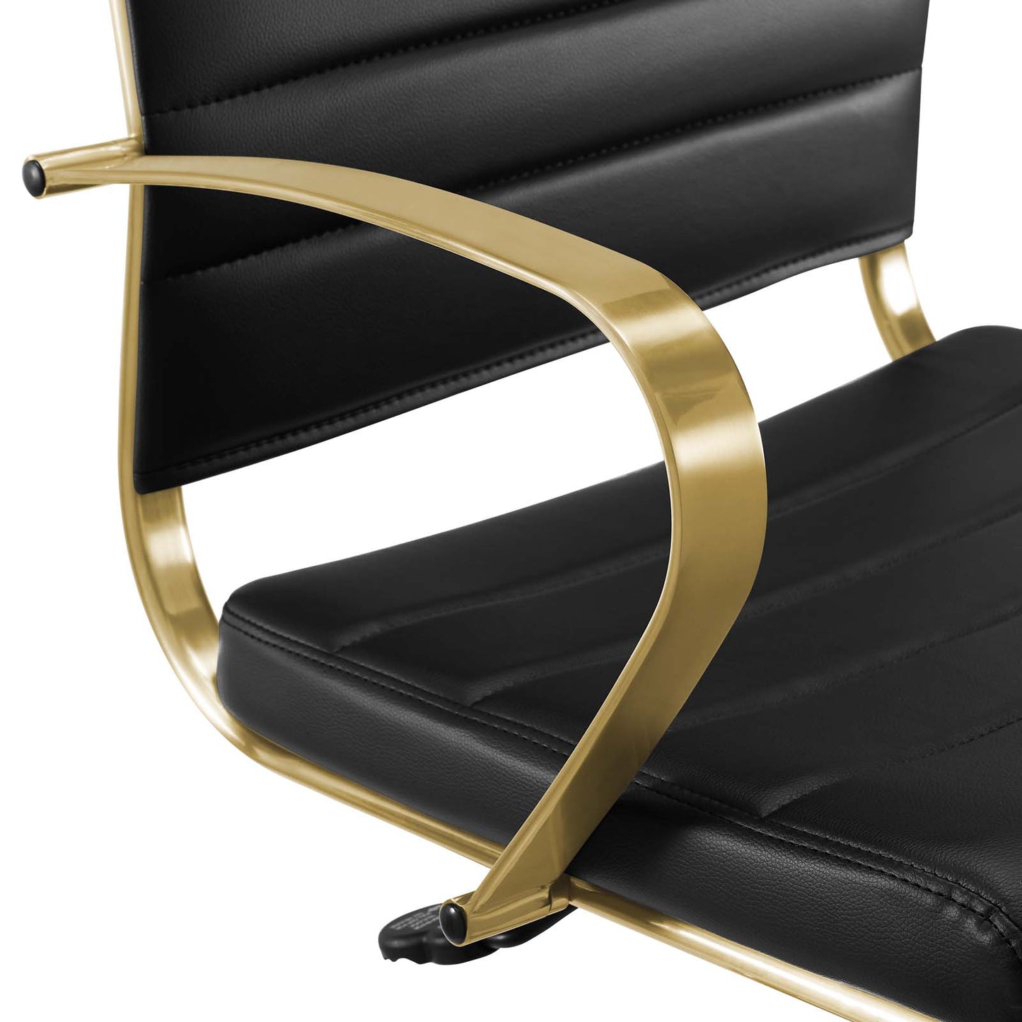 Modway Jive Gold Stainless Steel Highback Office Chair | Office Chairs | Modishstore-5