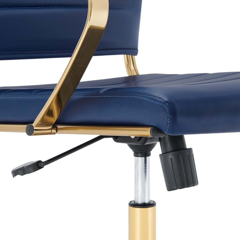 Modway Jive Gold Stainless Steel Highback Office Chair - EEI-3417 | Office Chairs | Modishstore - 23