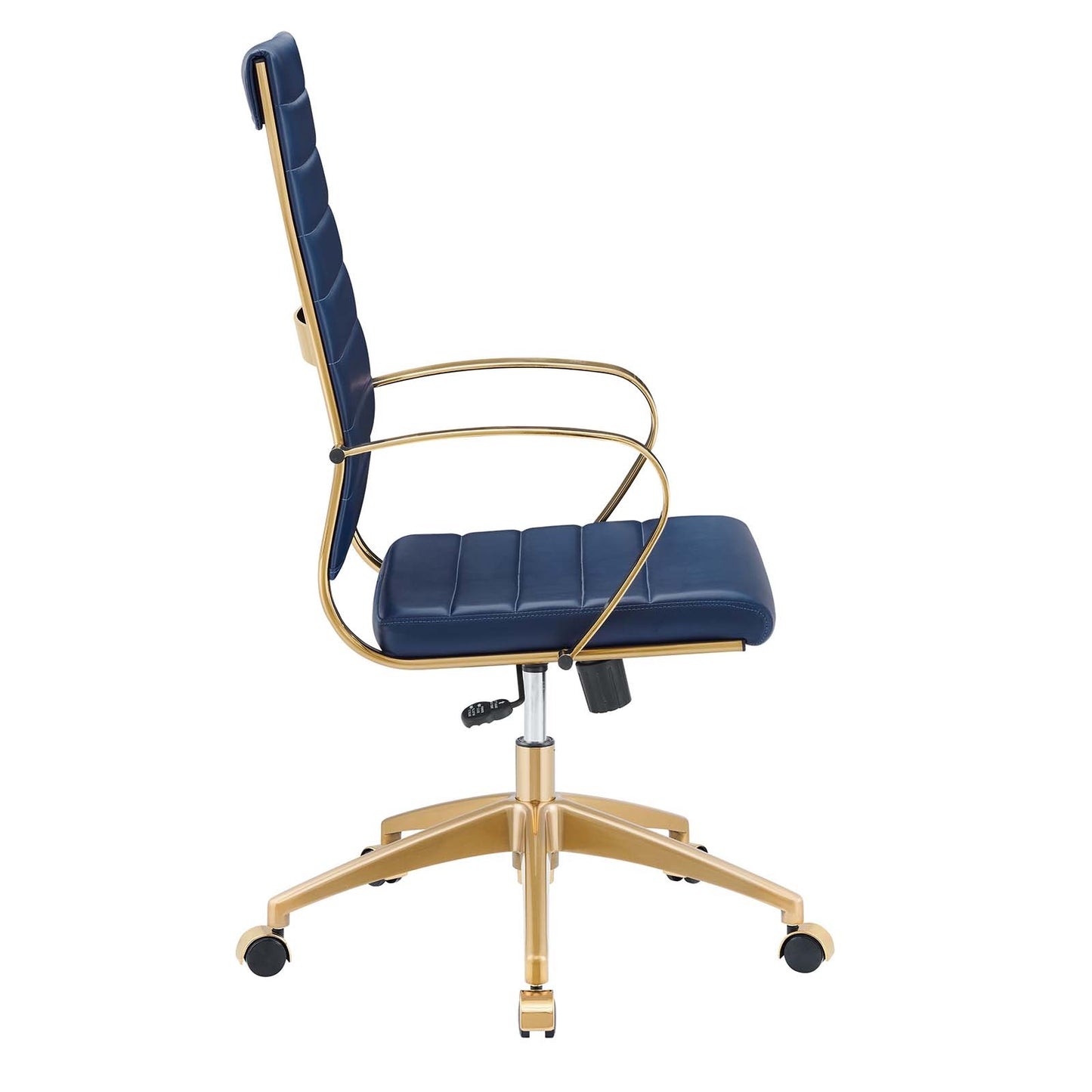 Modway Jive Gold Stainless Steel Highback Office Chair | Office Chairs | Modishstore-22
