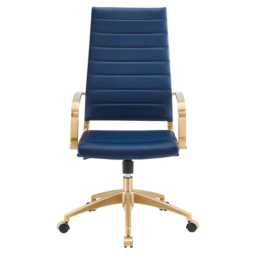 Modway Jive Gold Stainless Steel Highback Office Chair - EEI-3417 | Office Chairs | Modishstore - 20