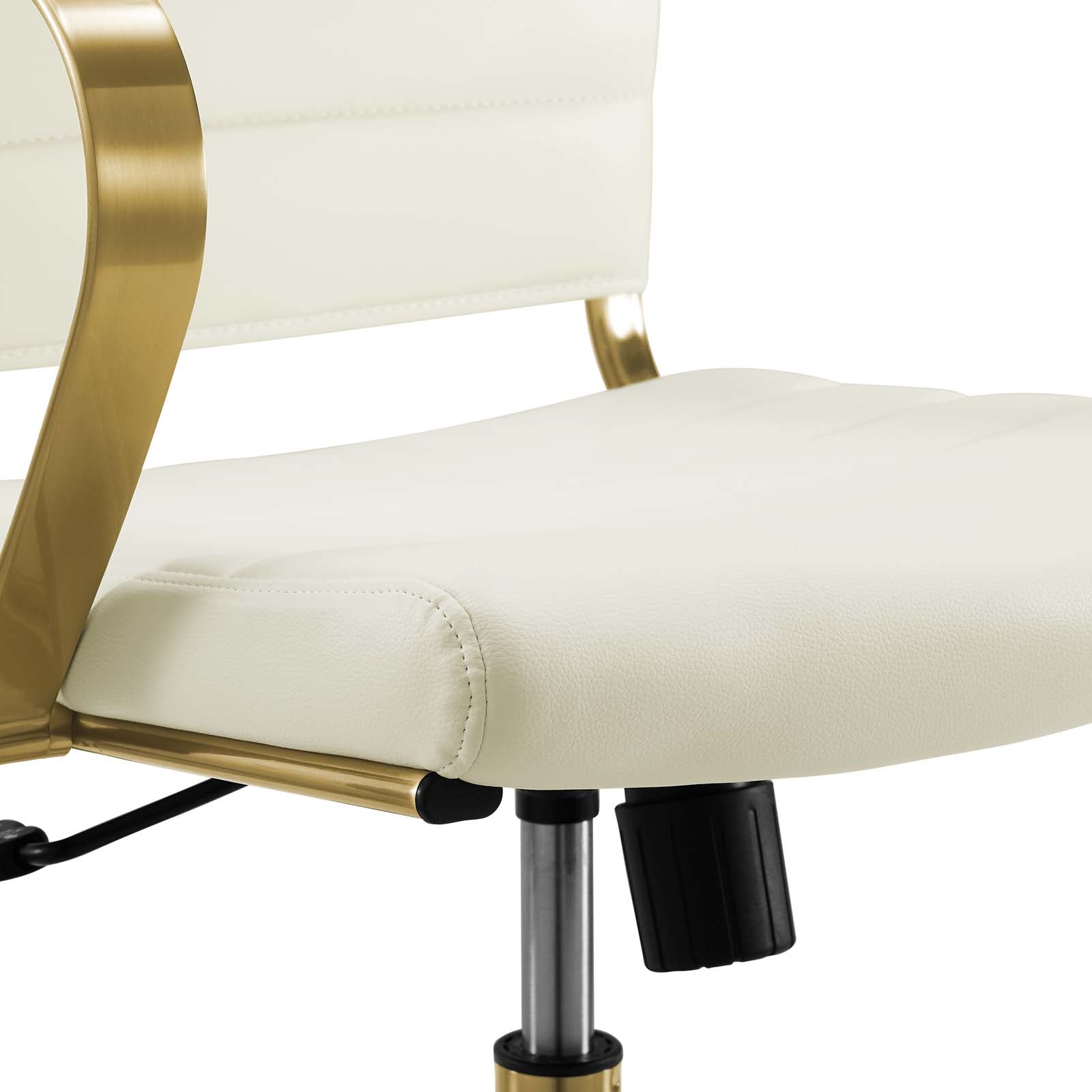 Modway Jive Gold Stainless Steel Highback Office Chair | Office Chairs | Modishstore-13