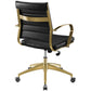 Modway Jive Gold Stainless Steel Midback Office Chair | Office Chairs | Modishstore-16