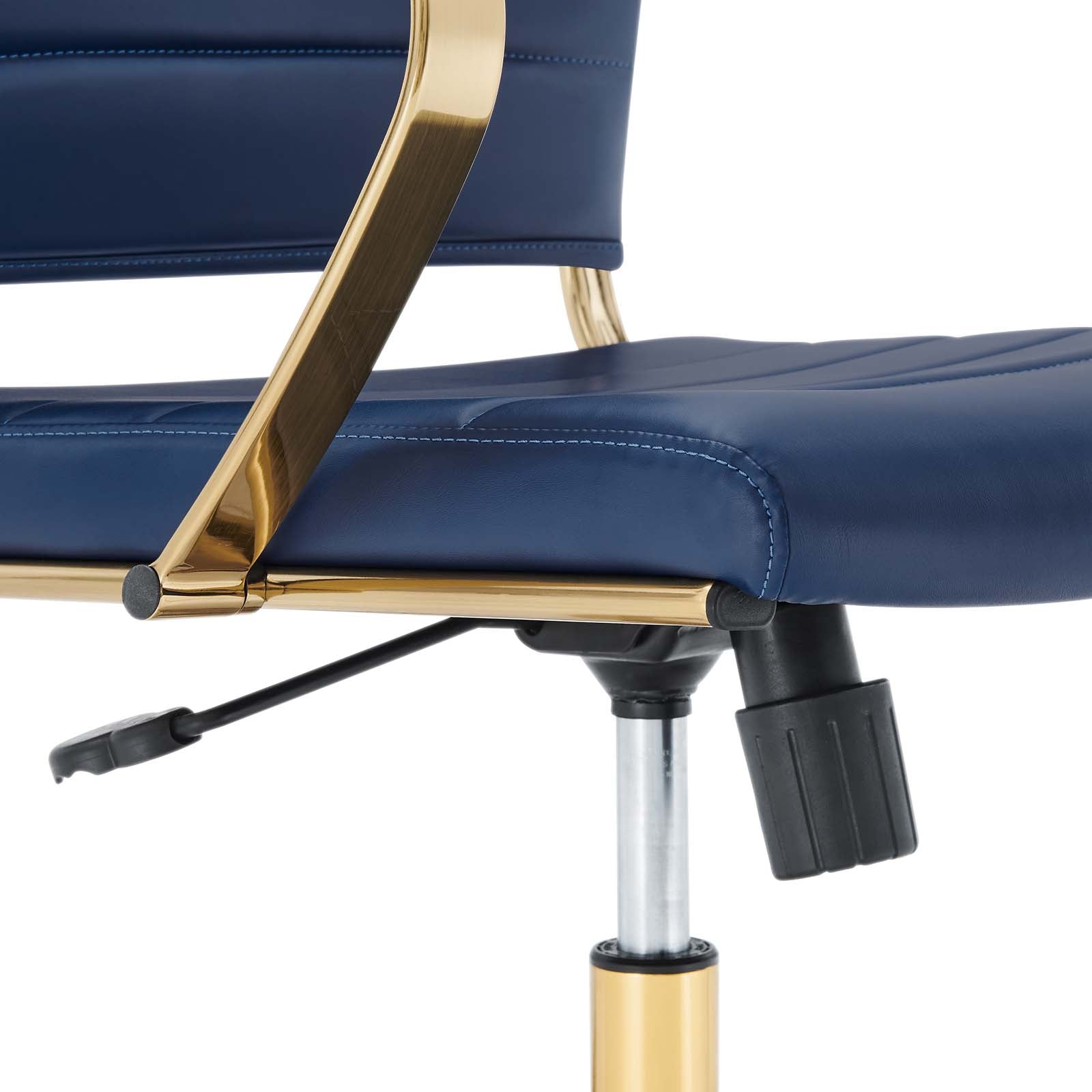 Modway Jive Gold Stainless Steel Midback Office Chair | Office Chairs | Modishstore-18
