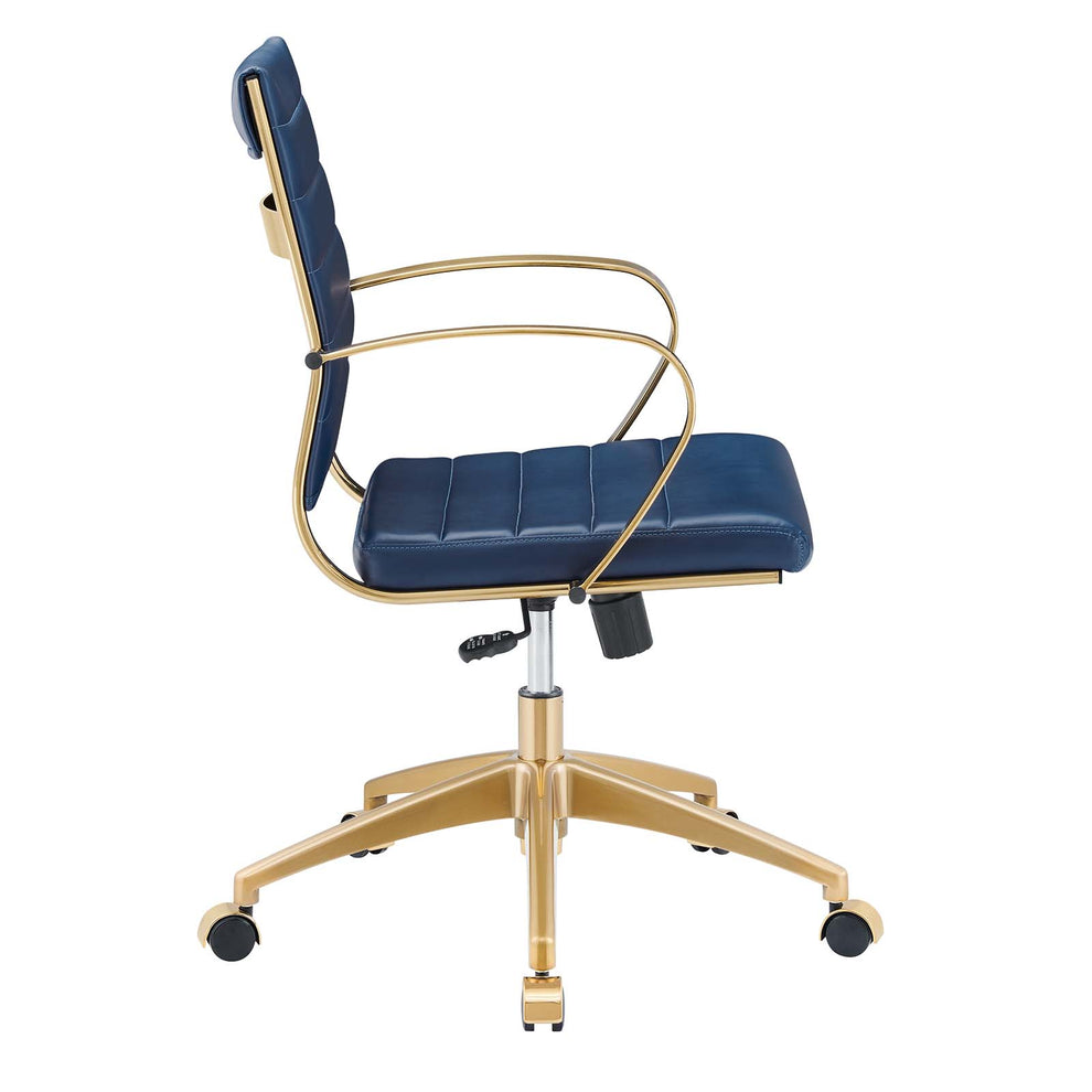 Modway Jive Gold Stainless Steel Midback Office Chair - EEI-3418 | Office Chairs | Modishstore - 19