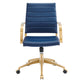 Modway Jive Gold Stainless Steel Midback Office Chair | Office Chairs | Modishstore-21