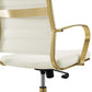 Modway Jive Gold Stainless Steel Midback Office Chair | Office Chairs | Modishstore-8