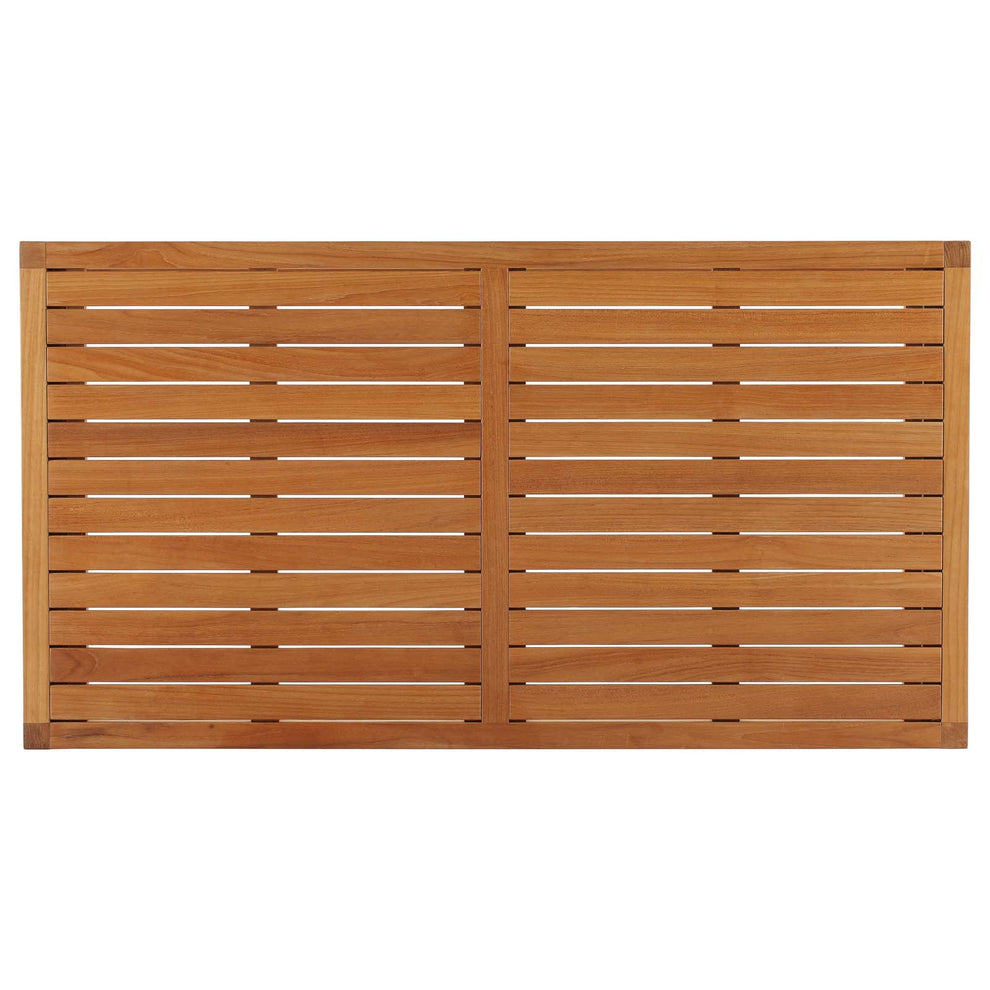Modway Newbury Outdoor Patio Premium Grade A Teak Wood Coffee Table - EEI-3424 | Coffee Tables | Modishstore - 3