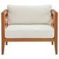 Modway Northlake Outdoor Patio Premium Grade A Teak Wood Armchair | Outdoor Chairs | Modishstore-3