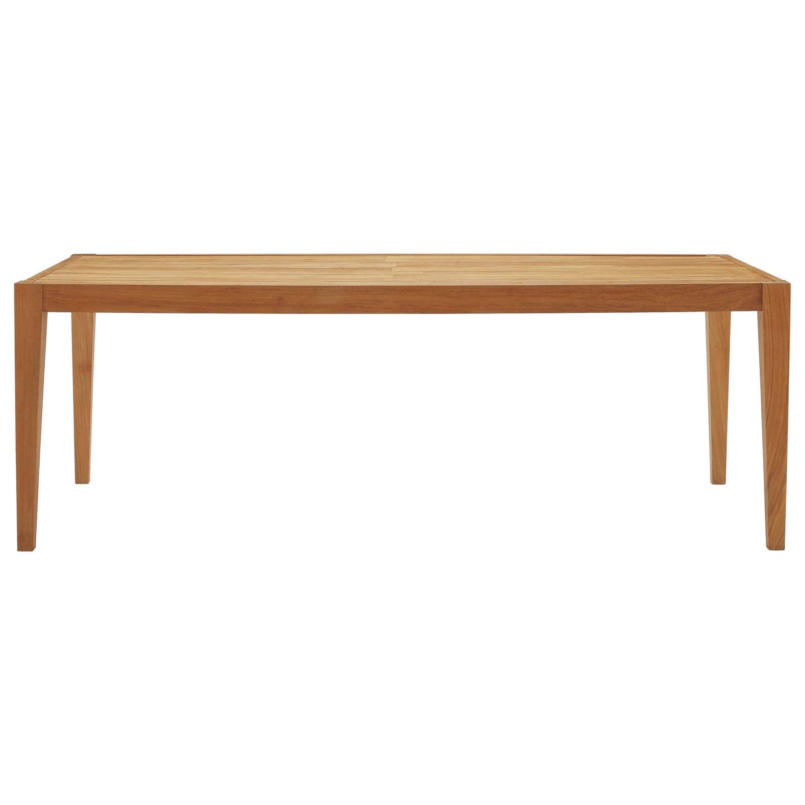 Modway Northlake 85" Outdoor Patio Premium Grade A Teak Wood Dining Table | Dining Tables | Modishstore-2