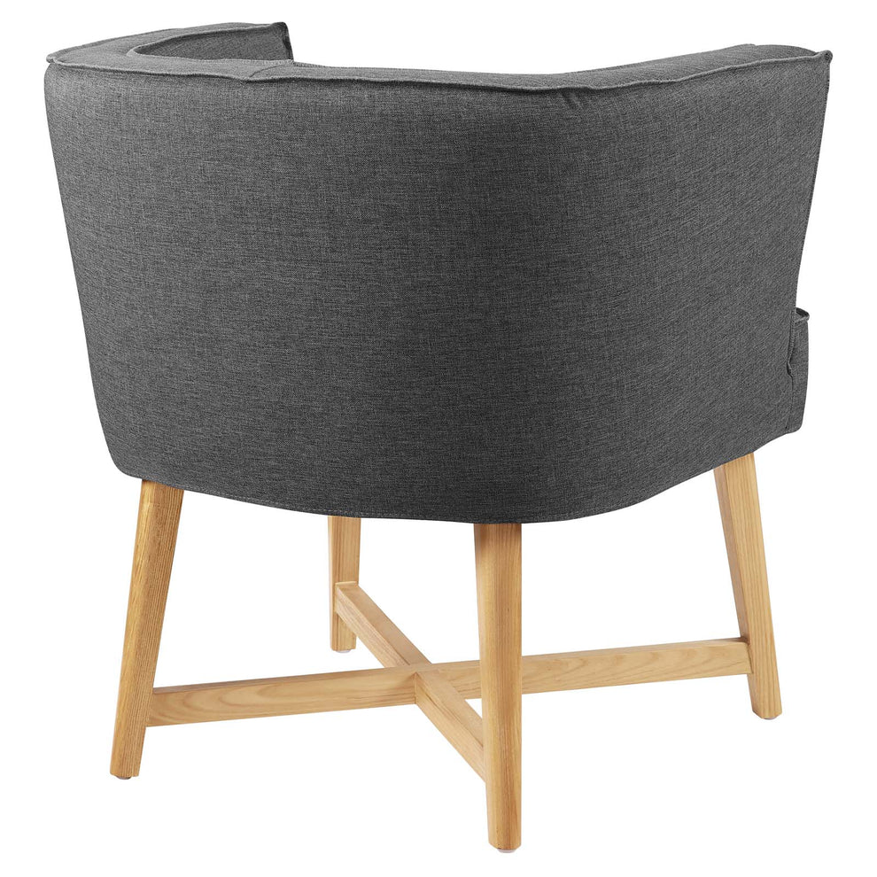 Anders Upholstered Fabric Accent Chair By Modway - EEI-3432 | Accent Chairs | Modishstore - 4