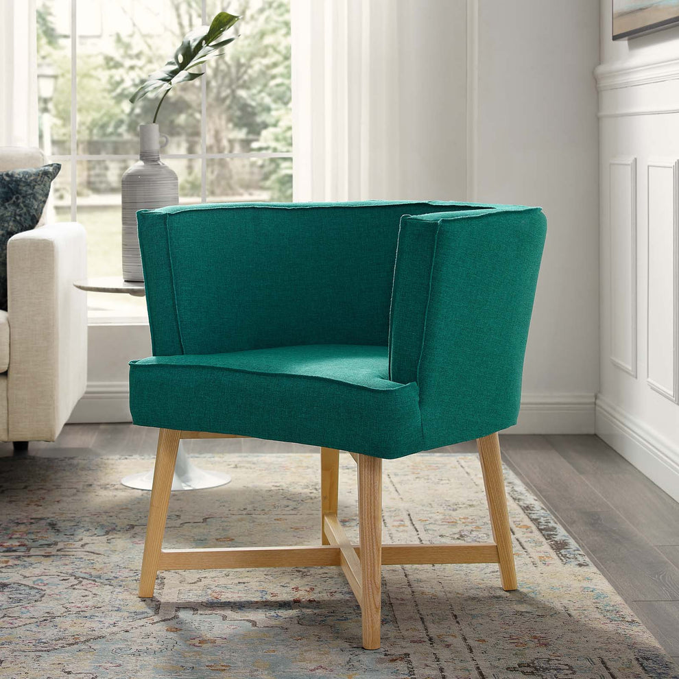 Anders Upholstered Fabric Accent Chair By Modway - EEI-3432 | Accent Chairs | Modishstore - 17