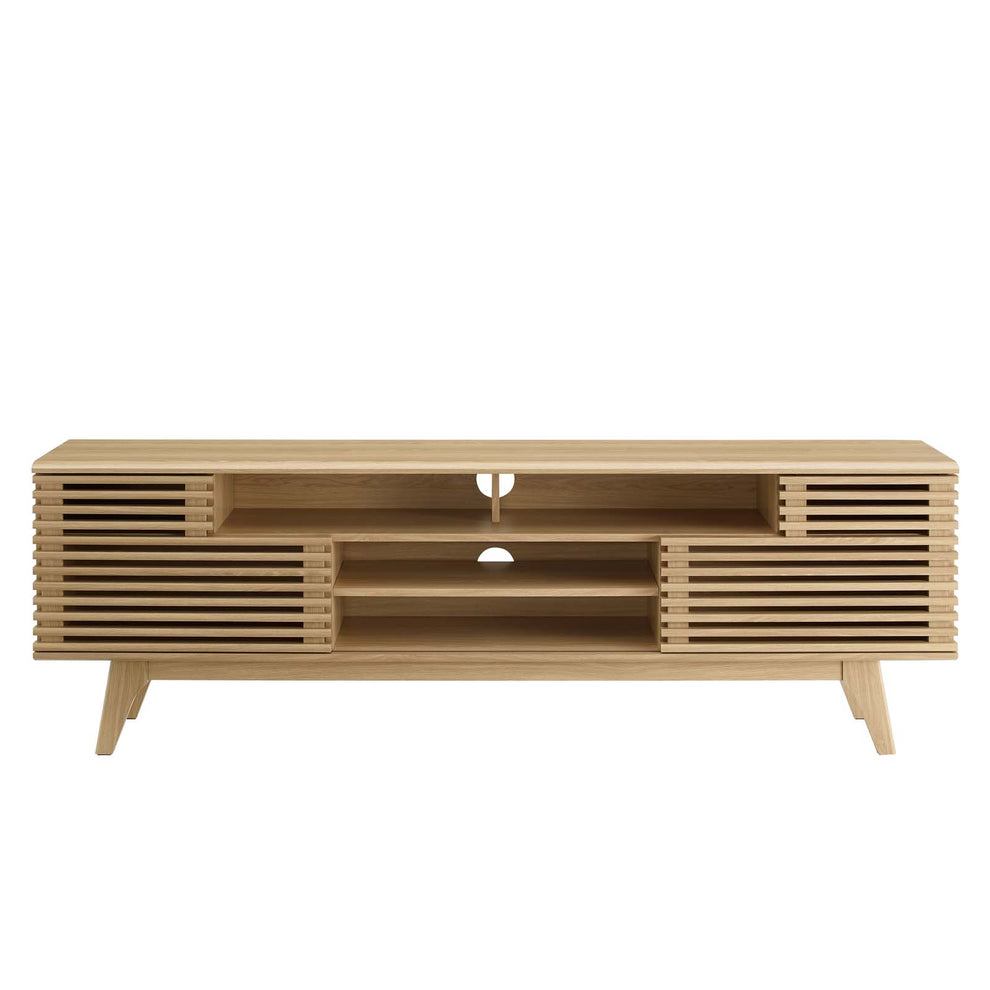 Modway Render 71" Media Console TV Stand in Walnut - EEI-3433 | TV Stands | Modishstore - 11