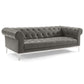 Modway Idyll Tufted Button Upholstered Leather Chesterfield Sofa - EEI-3441 | Sofas | Modishstore - 2