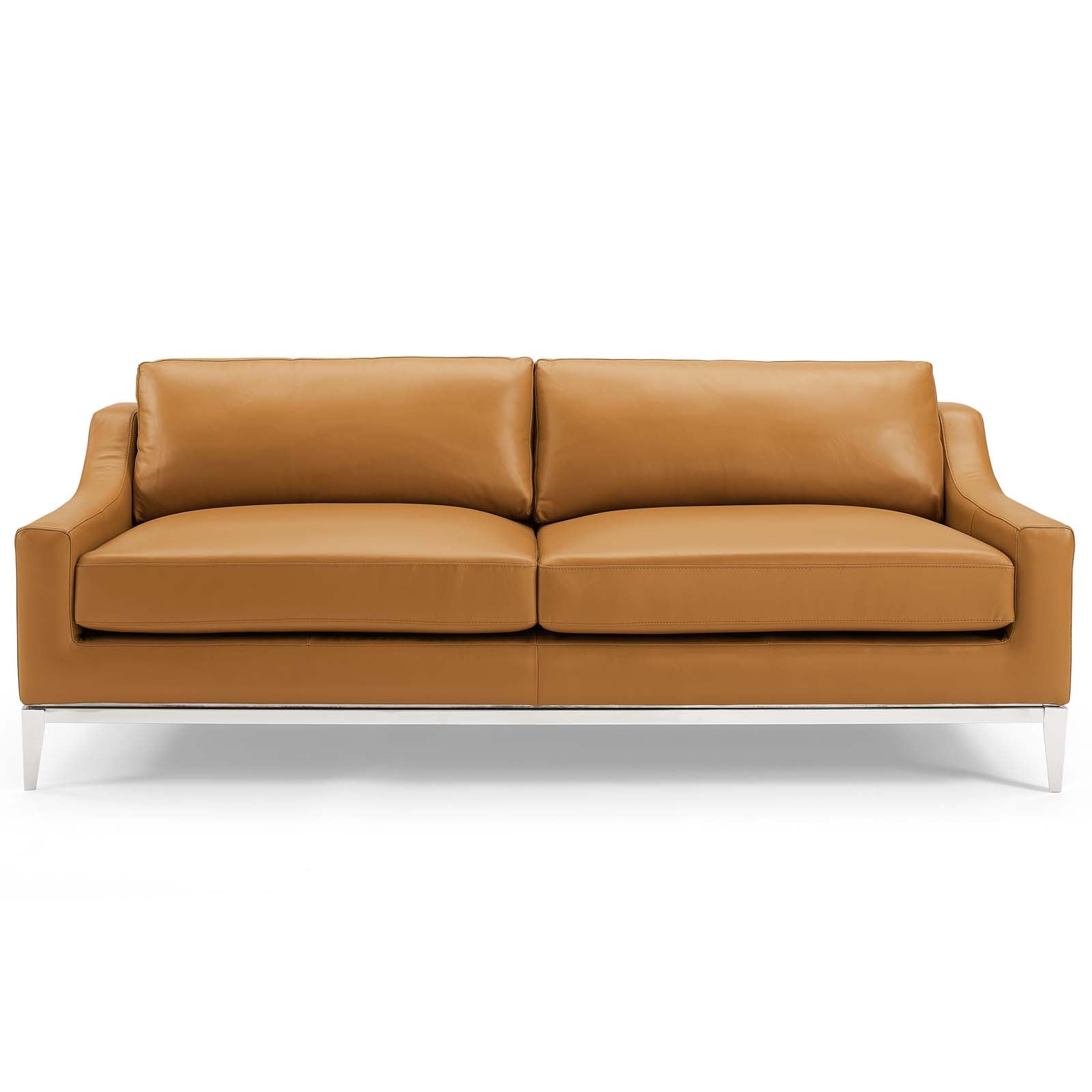 Modway Harness Leather Sofa - Thumbnail 2