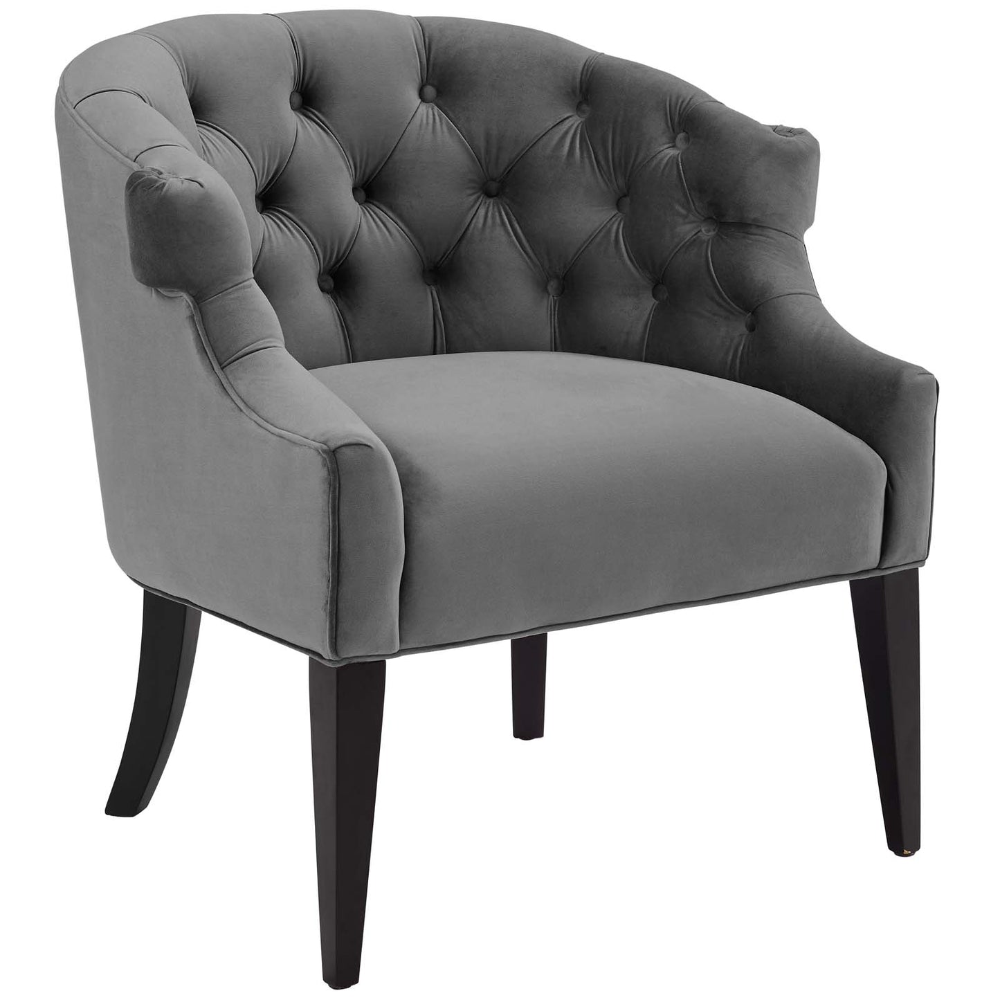 Modway Precept Accent Performance Velvet Armchair - EEI-3452 | Armchairs | Modishstore - 4