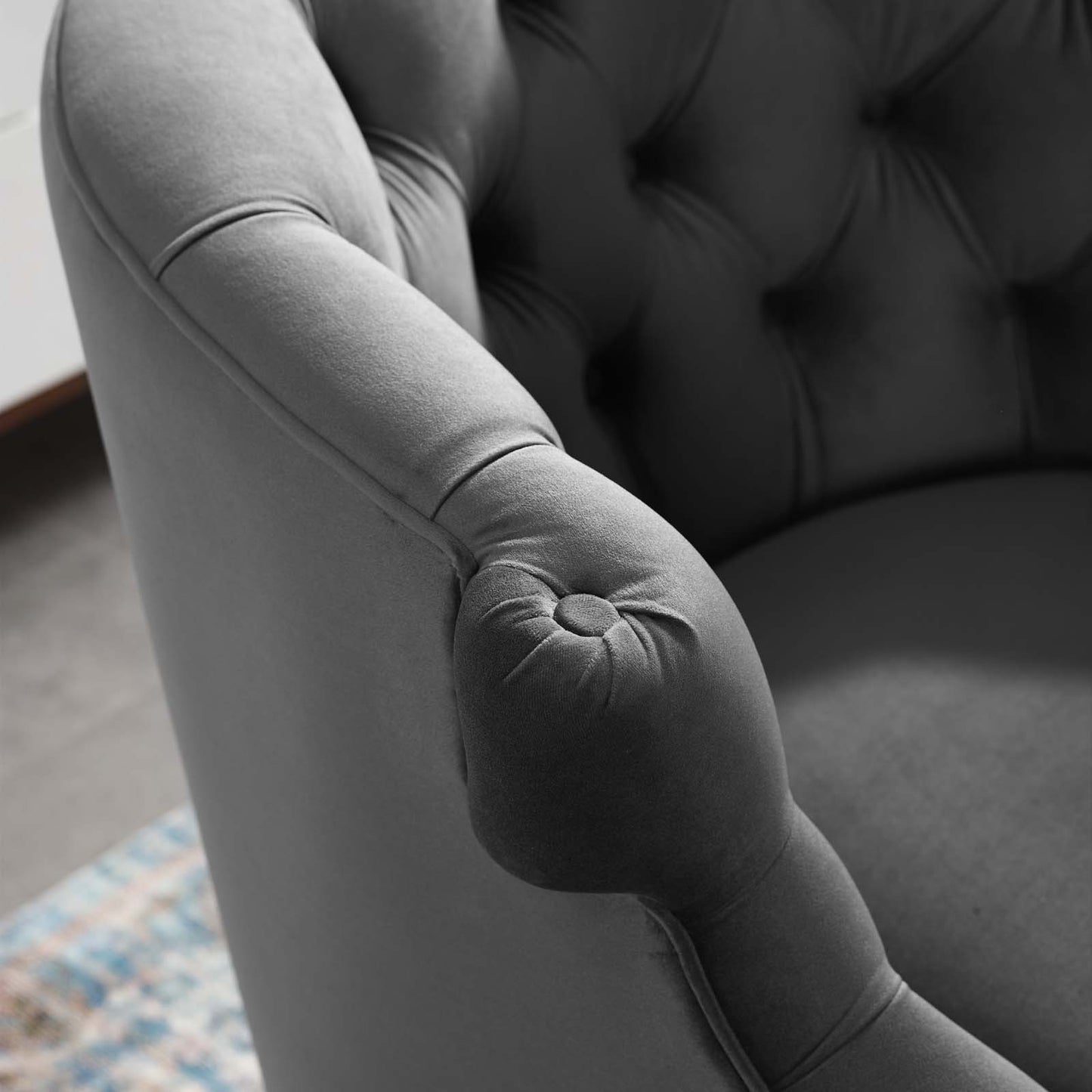 Modway Precept Accent Performance Velvet Armchair - EEI-3452 | Armchairs | Modishstore - 5