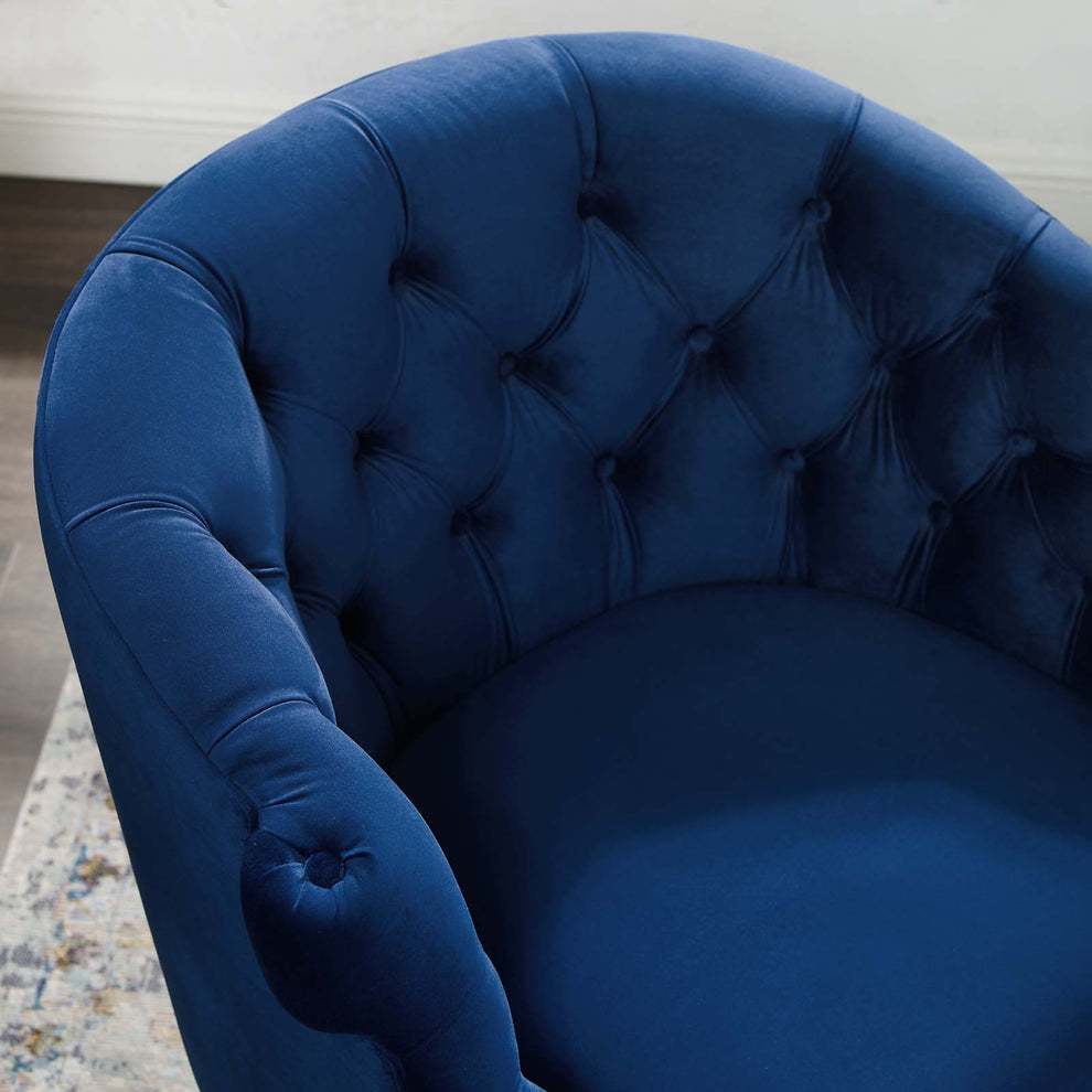 Modway Precept Accent Performance Velvet Armchair - EEI-3452 | Armchairs | Modishstore - 12