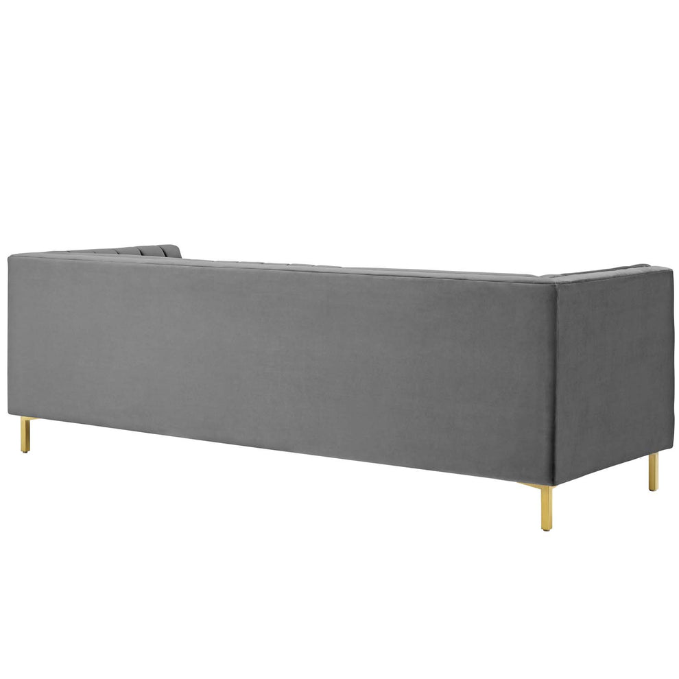 Modway Ingenuity Channel Tufted Performance Velvet Sofa - EEI-3454 | Sofas | Modishstore - 3