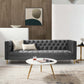 Modway Delight Tufted Button Performance Velvet Sofa | sofas | Modishstore