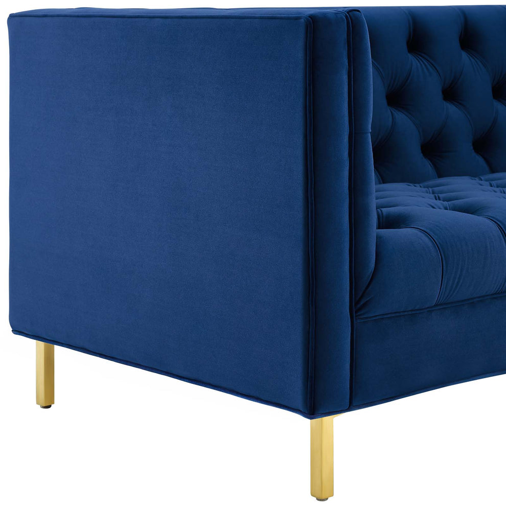 Modway Delight Tufted Button Performance Velvet Sofa - EEI-3455 | sofas | Modishstore - 17
