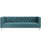 Modway Delight Tufted Button Performance Velvet Sofa | sofas | Modishstore-13