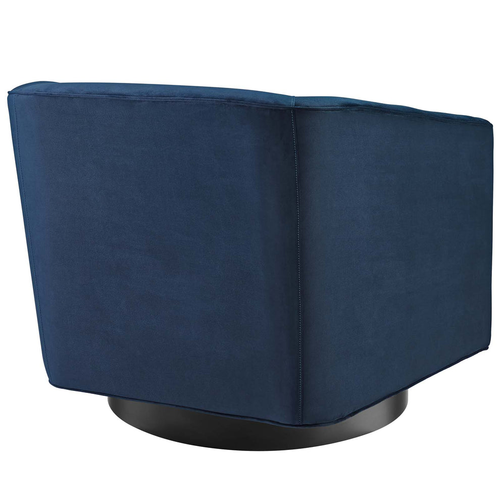 Modway Twist Accent Lounge Performance Velvet Swivel Chair - EEI-3456 | Lounge Chairs | Modishstore - 13