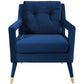 Premise Accent Lounge Performance Velvet Armchair By Modway - EEI-3457 | Armchairs | Modishstore - 5