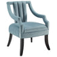 Modway Harken Performance Velvet Accent Chair | Accent Chairs | Modishstore-16