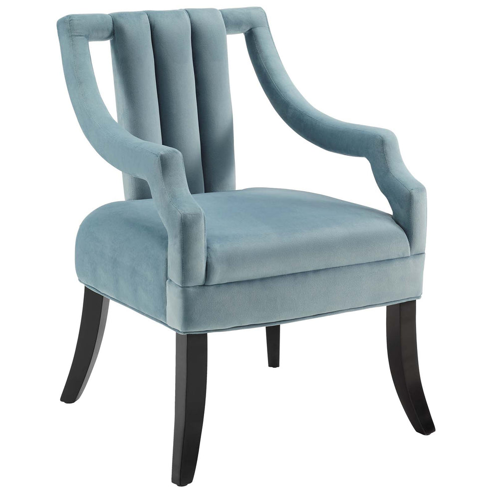 Modway Harken Performance Velvet Accent Chair - EEI-3458 | Accent Chairs | Modishstore - 9