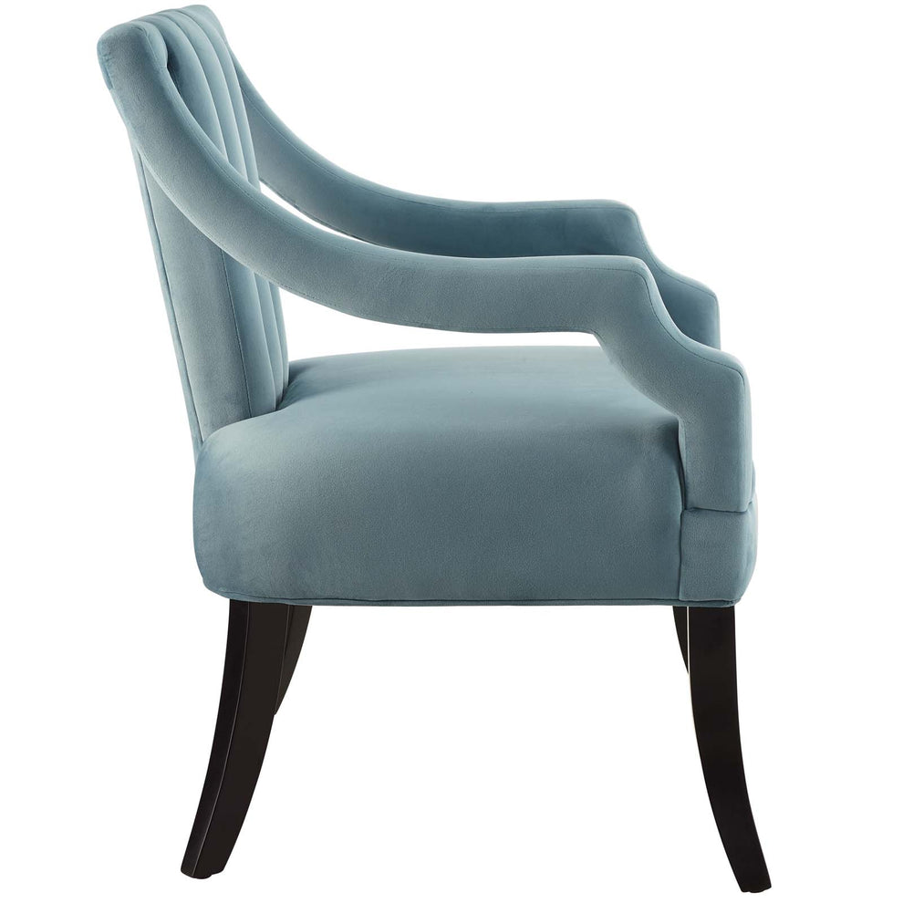 Modway Harken Performance Velvet Accent Chair - EEI-3458 | Accent Chairs | Modishstore - 6