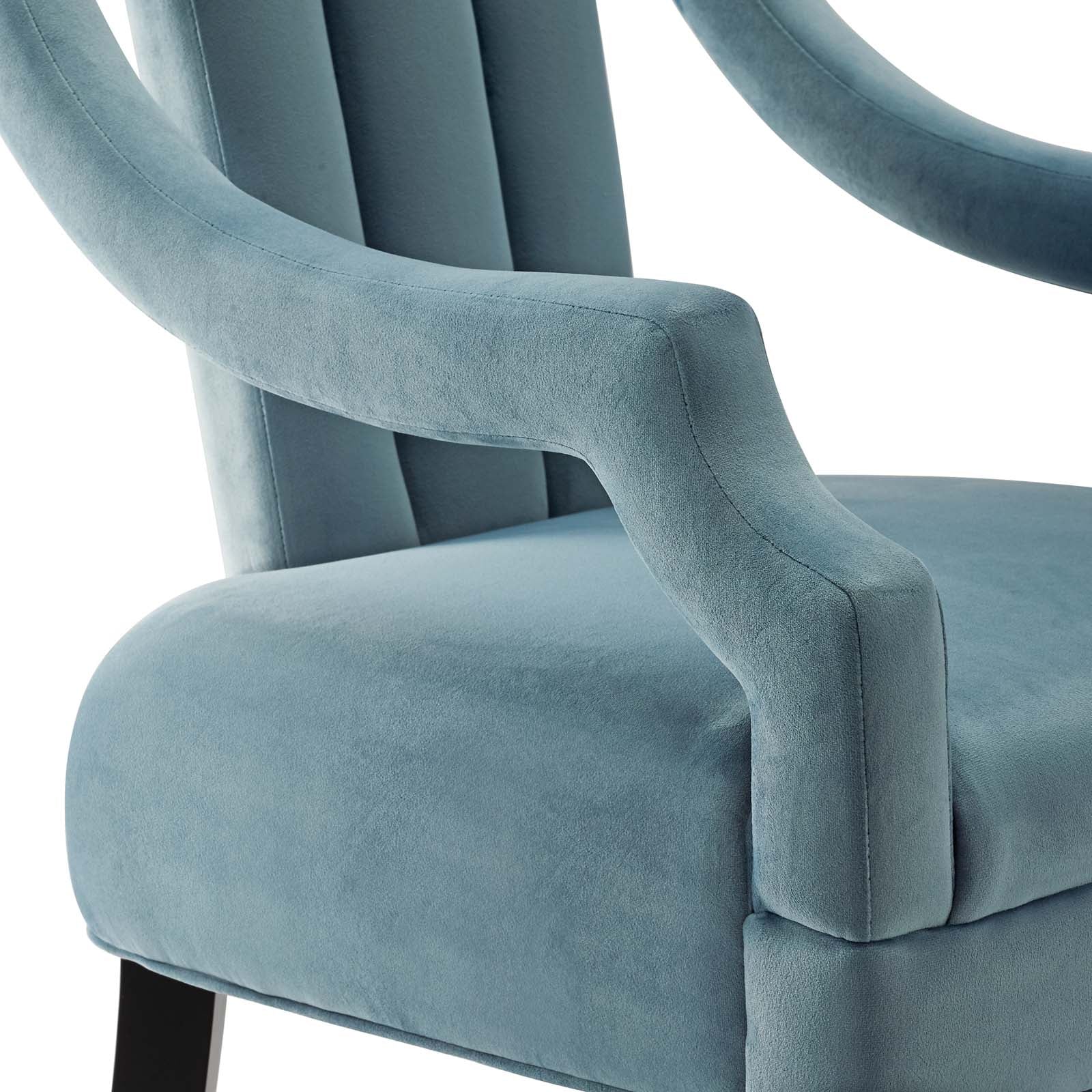 Modway Harken Performance Velvet Accent Chair | Accent Chairs | Modishstore-17