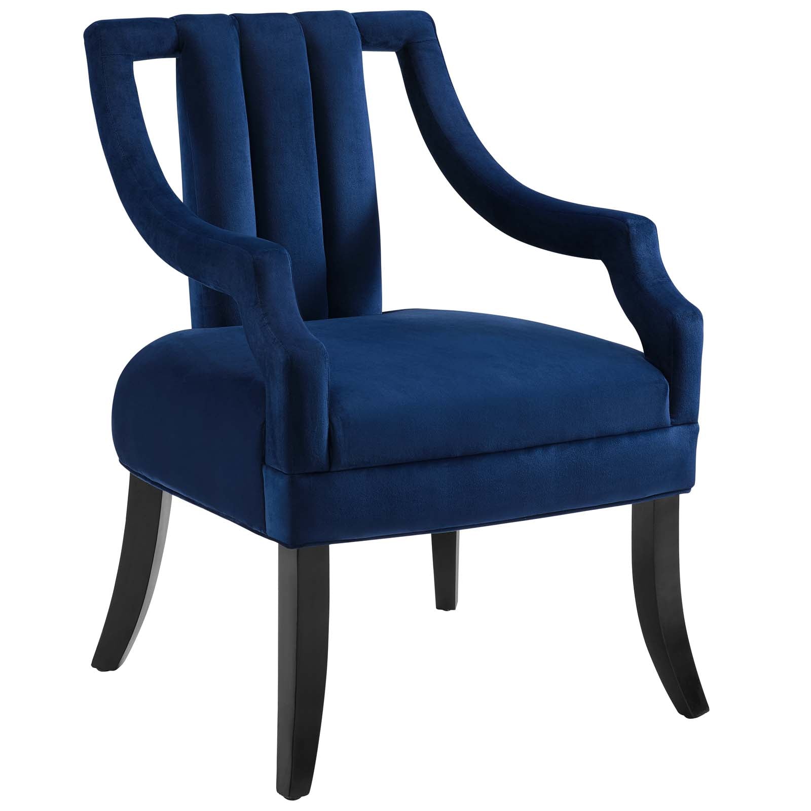 Modway Harken Performance Velvet Accent Chair | Accent Chairs | Modishstore-23
