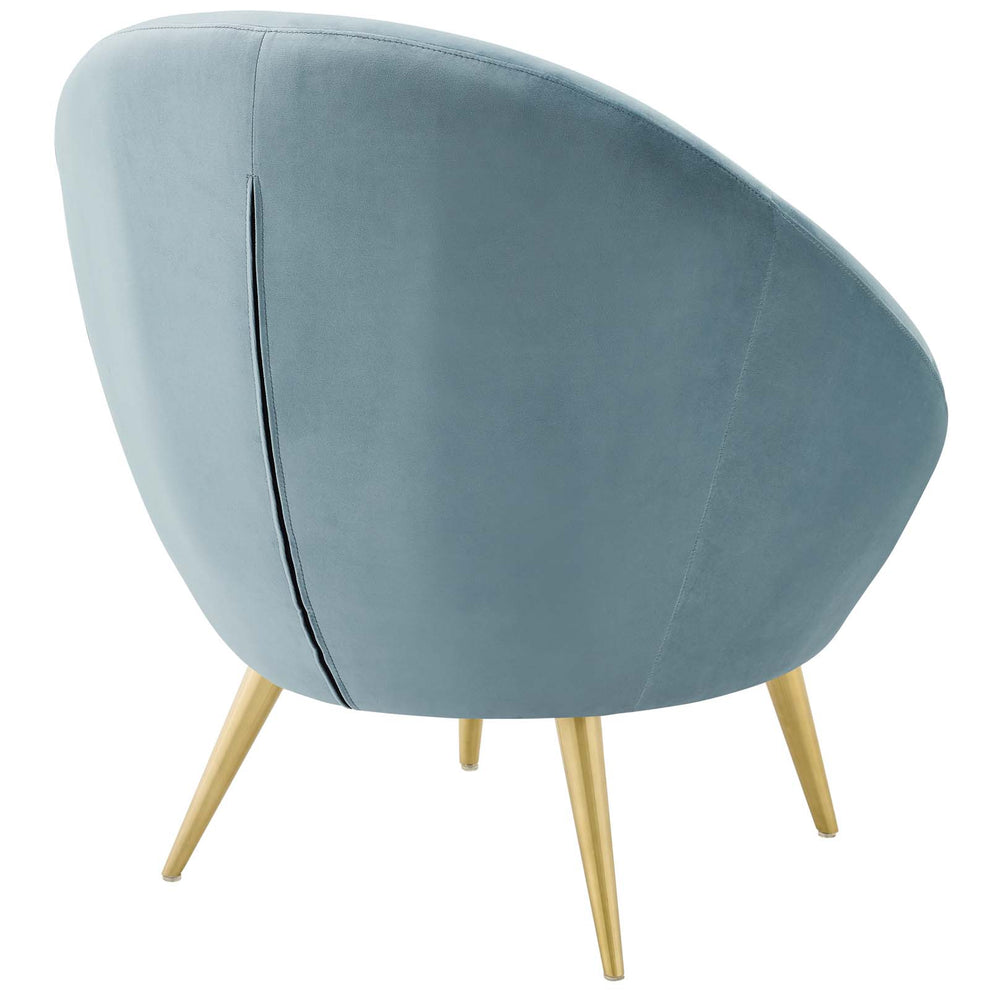 Modway Circuit Performance Velvet Accent Chair - EEI-3461 | Accent Chairs | Modishstore - 10
