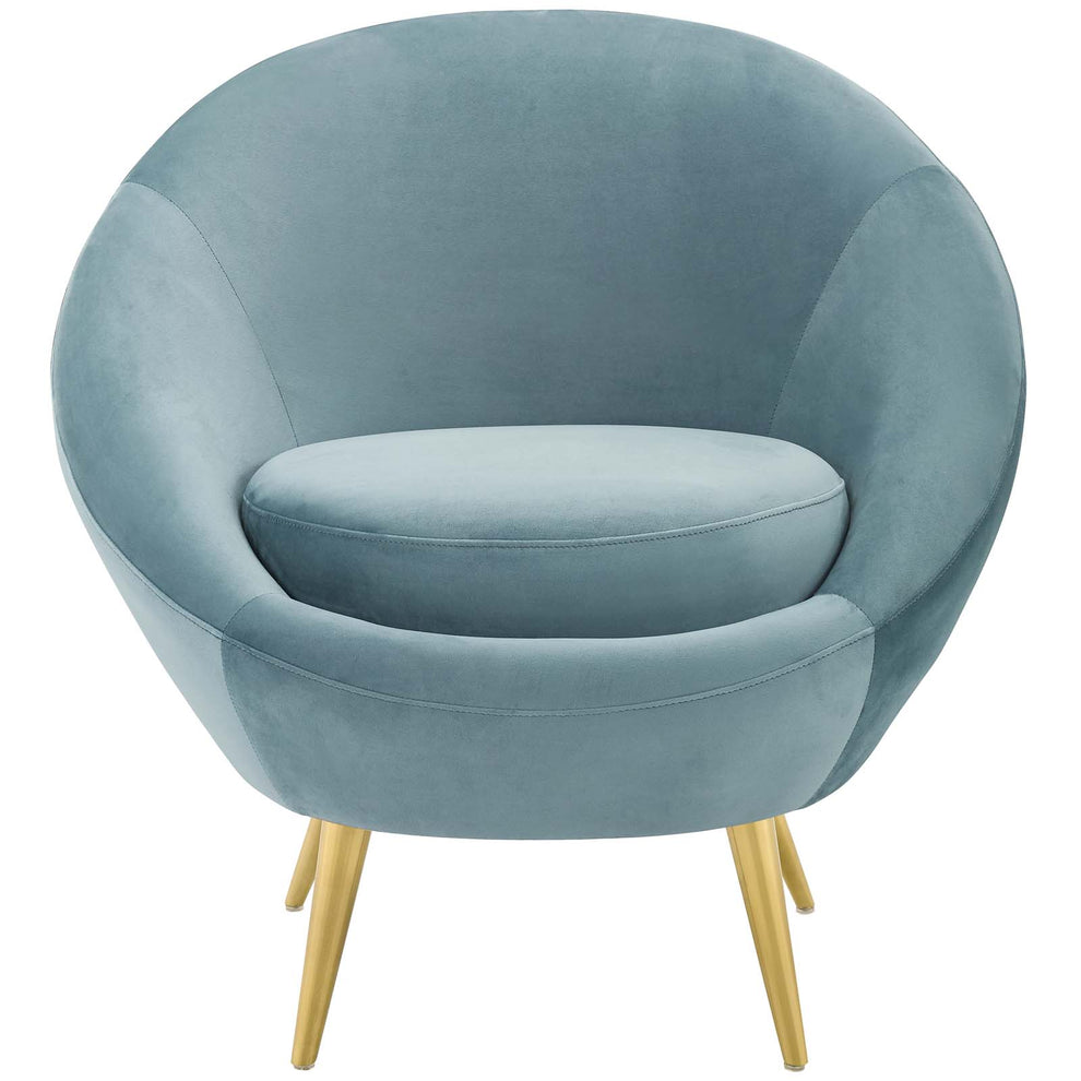 Modway Circuit Performance Velvet Accent Chair - EEI-3461 | Accent Chairs | Modishstore - 11