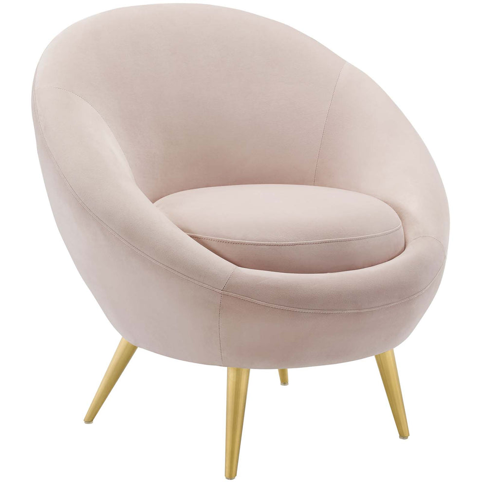 Modway Circuit Performance Velvet Accent Chair - EEI-3461 | Accent Chairs | Modishstore - 2