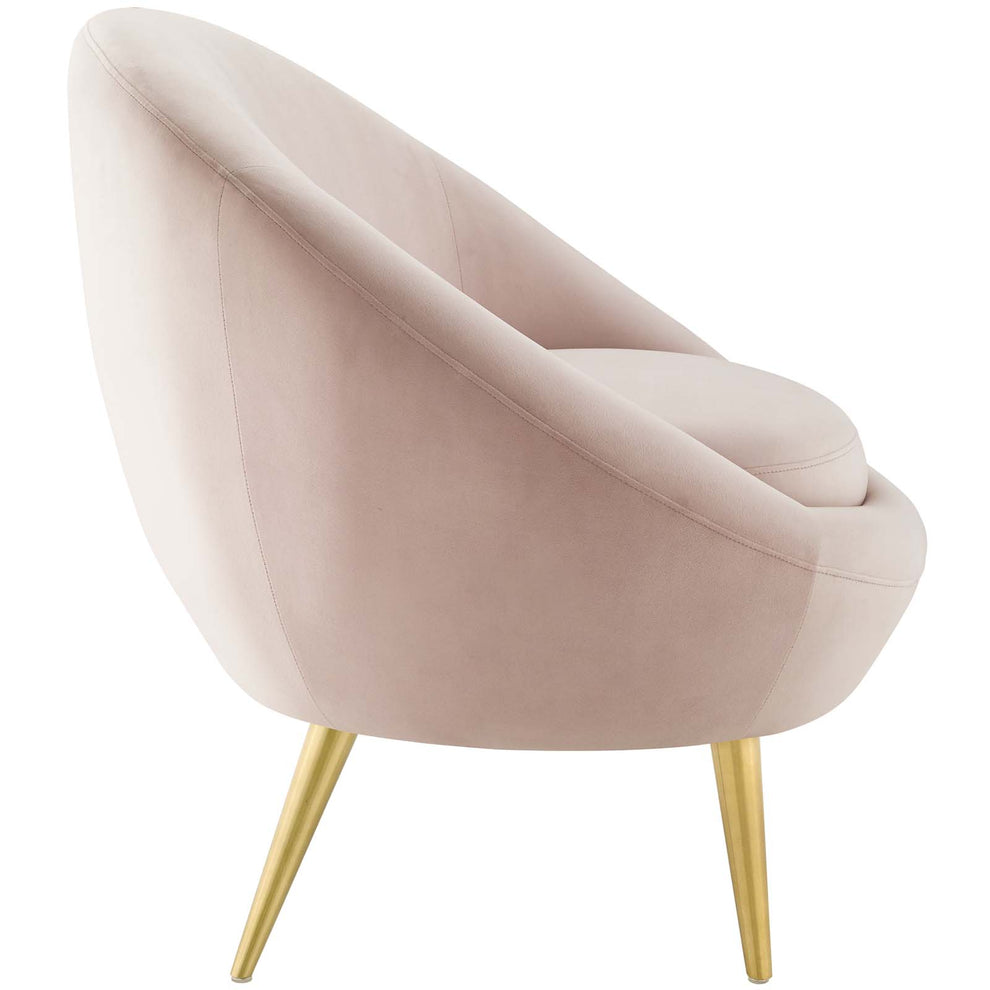Modway Circuit Performance Velvet Accent Chair - EEI-3461 | Accent Chairs | Modishstore - 4